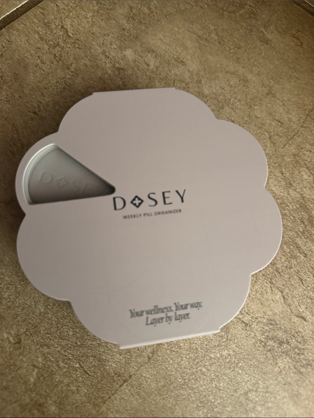Dosey Twist & Stack weekly pill organizer